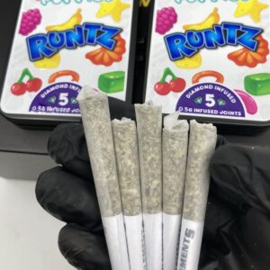 Kopen Puffin Puffies Runtz,Pink Runtz Pre Roll,THCA Pre Rolls