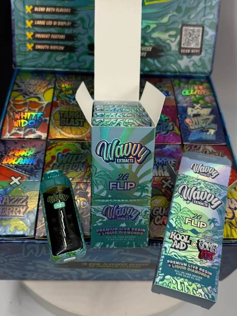 Kopen Wavy 2g Disposable,Cake Wavy Live Resin Disposable