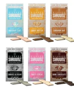 black diamond mushroom chocolates